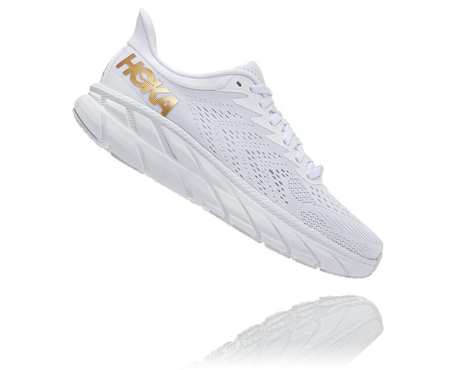 Tenis Hoka One One Masculino Branco - Clifton 7 - 705-RXGADY